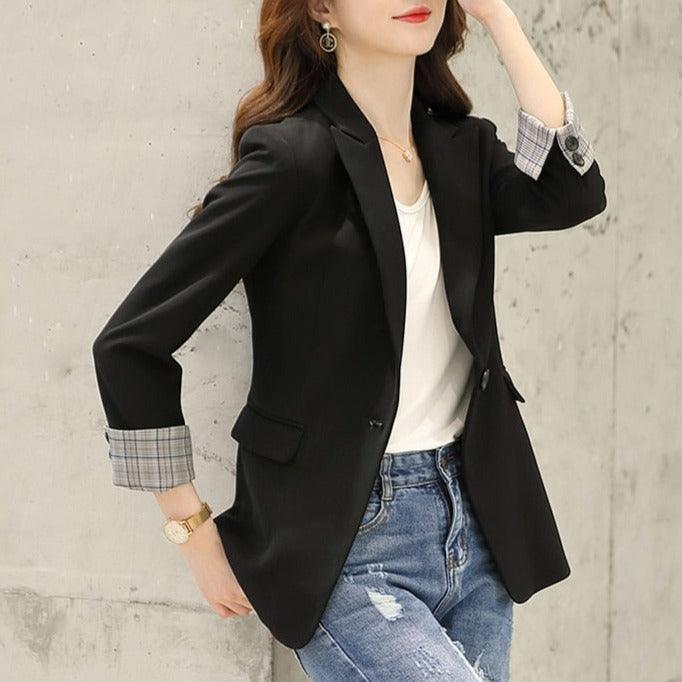 Blazer Feminino Estruturado Social - Ela na Moda