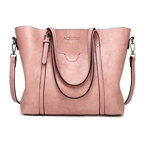 Bolsa de Couro Feminina Acelure - Ela na Moda