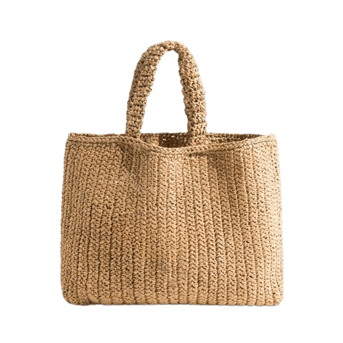 Bolsa de Praia em Palha Nobre - Ela Na Moda - Ela na Moda