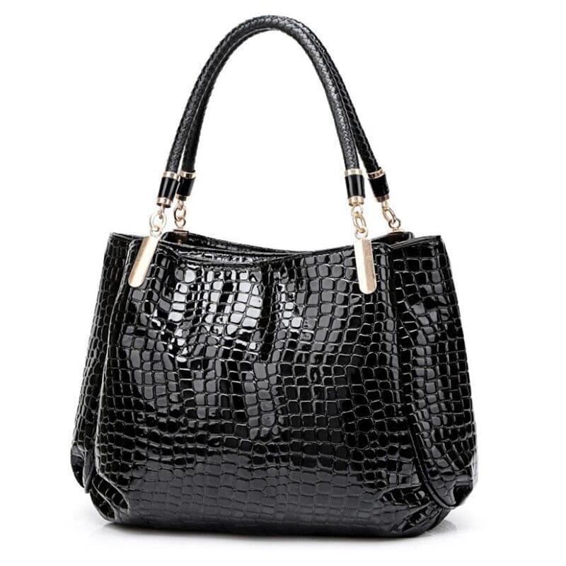 Bolsa Feminina Crock Luxo Moderna Elegante - Ela na Moda