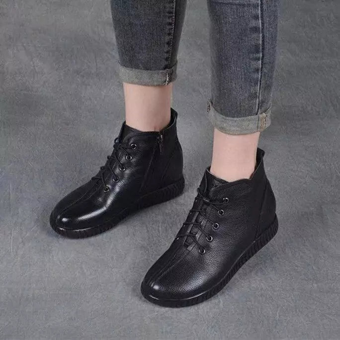 Bota Casual de Inverno com Veludo - Loren