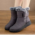 Botas de Inverno Cinza