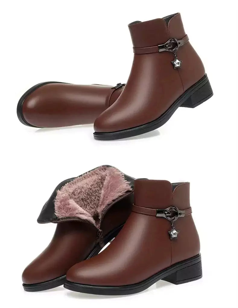 Bota Feminina de Inverno Preta