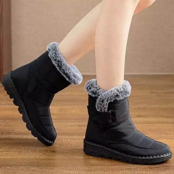 Botas de Inverno de Cor preta Feminina