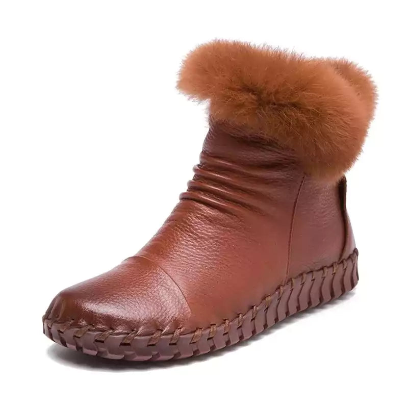 Bota Feminina de Frio Marrom