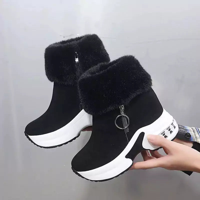 Bota Feminina de Frio Preto