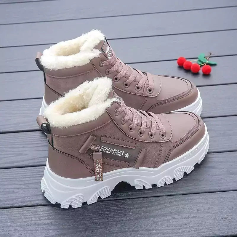 Bota de Frio Rosa