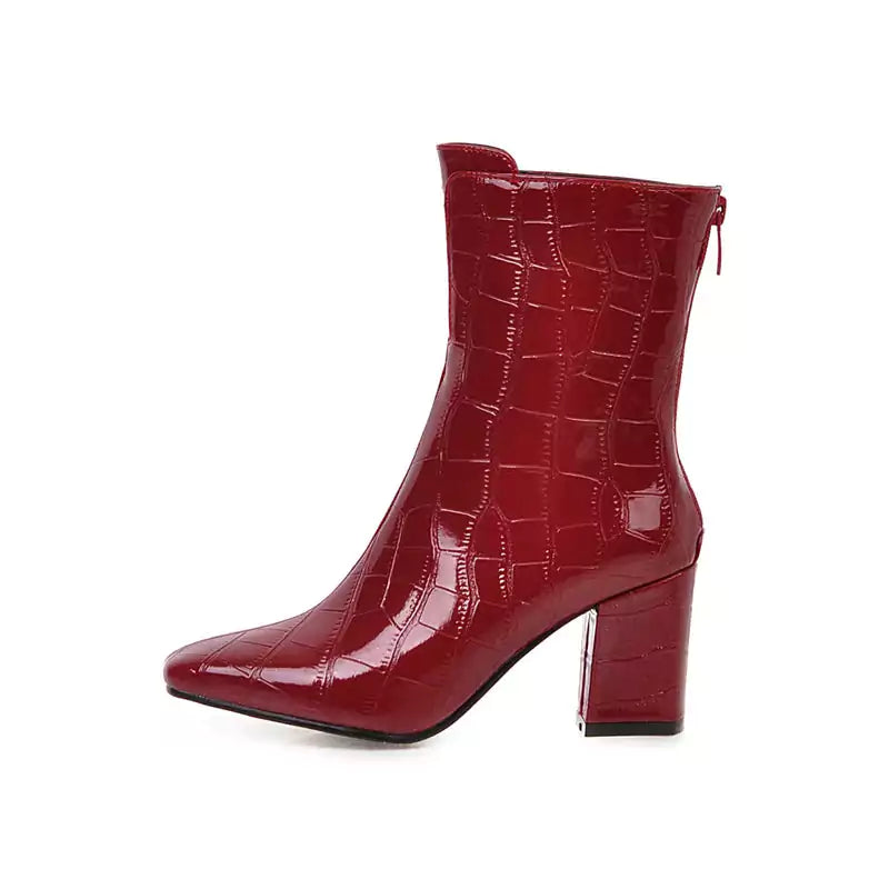 Bota Feminina Vermelho