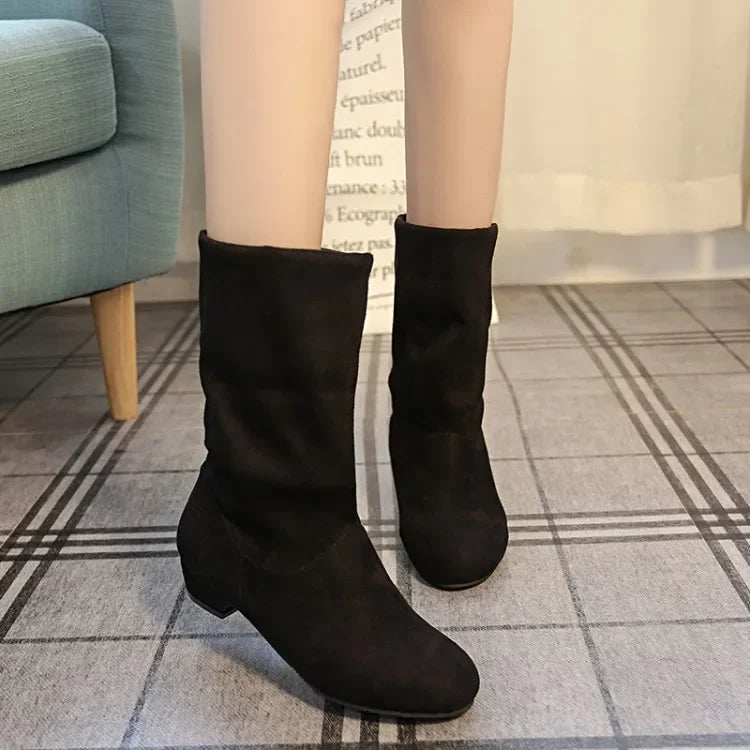 Botas de Inverno Feminina Preta