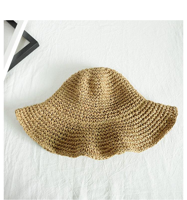 Chapéu de Praia Bucket Feminino Respirável e Maleável - Ela na Moda