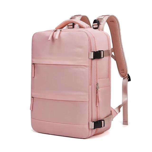 Mochila para Mulheres, Mochila Escolar para Adolescente, Saco de Sapato Independente, Saco De Viagem Ao Ar Livre, 15.6" - Ela na Moda