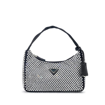 Bolsa Transversal com Strass Pequena Valentina