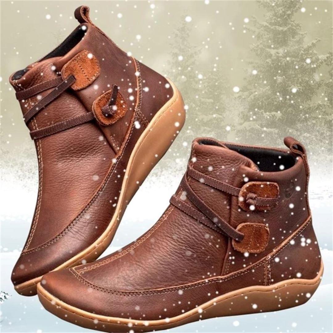 Botas de Neve Femininas — Frete Grátis e até 10x sem juros. Botas Impermeáveis e com Conforto Térmico Ela Na Moda